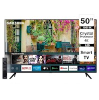 Televisor Smart TV 50" Crystal UHD 4K 50AU7000 SAMSUNG